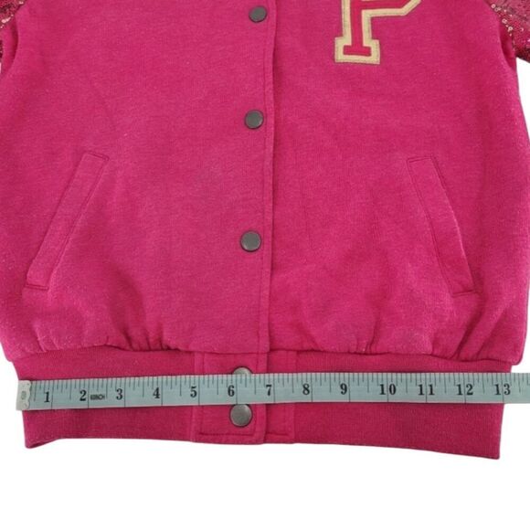 Victoria's Secret PINK Rare Limited Edition 2012 Sequin Varsity Jacket XS - Picture 13 of 16